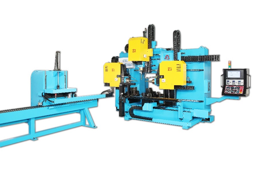 CNC H-Beam Drilling Machine